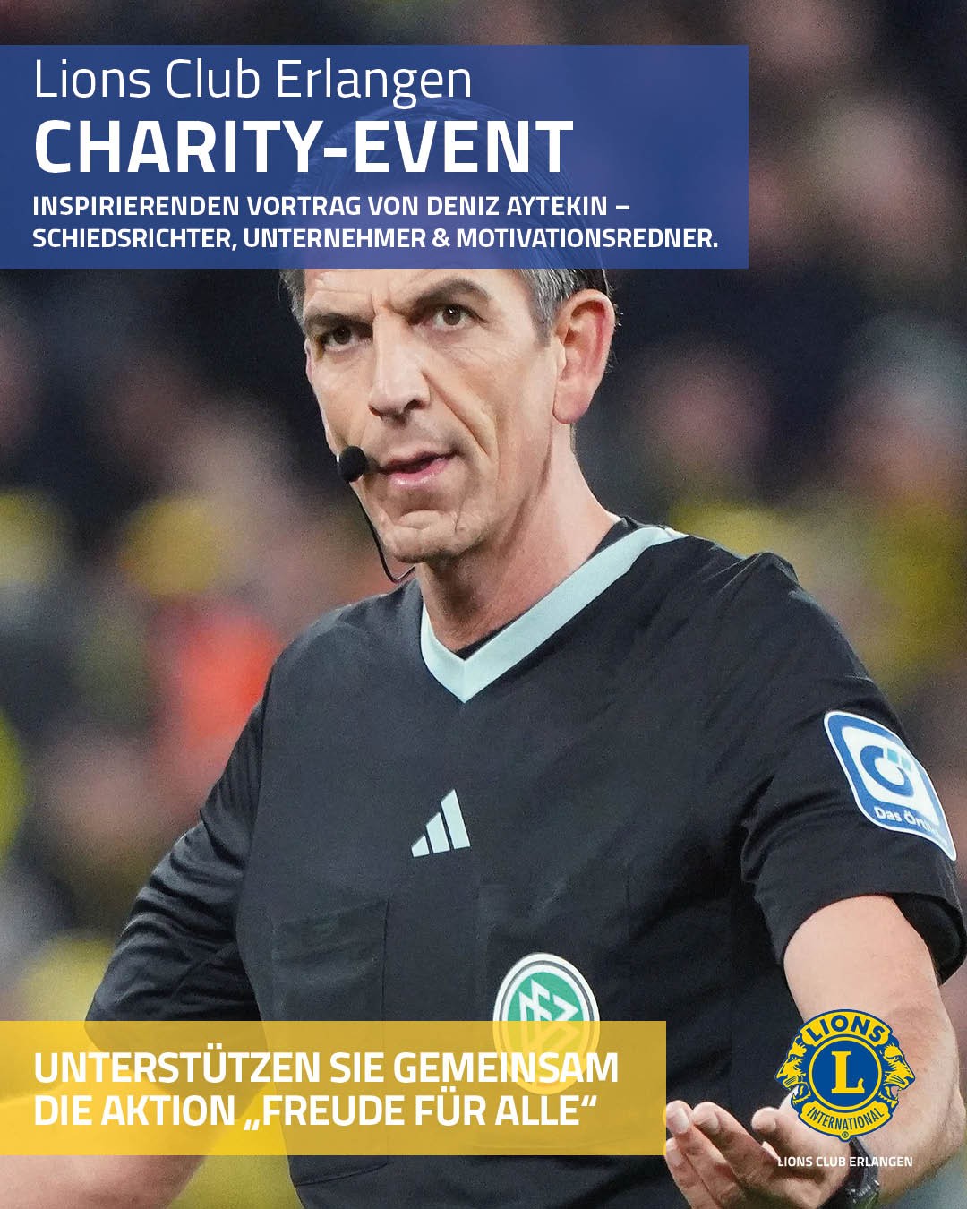 Einladung zum Charity-Event des Lions Club Erlangen!