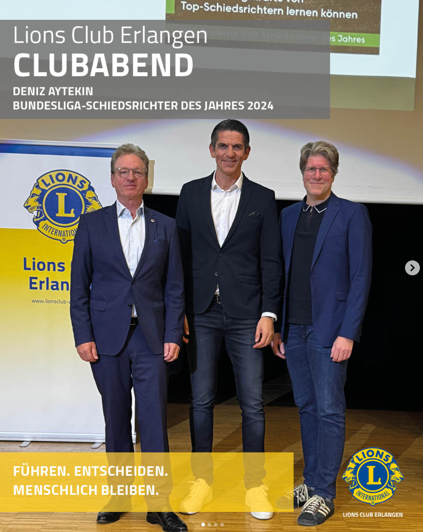 FÜHREN. ENTSCHEIDEN. MENSCHLICH BLEIBEN.